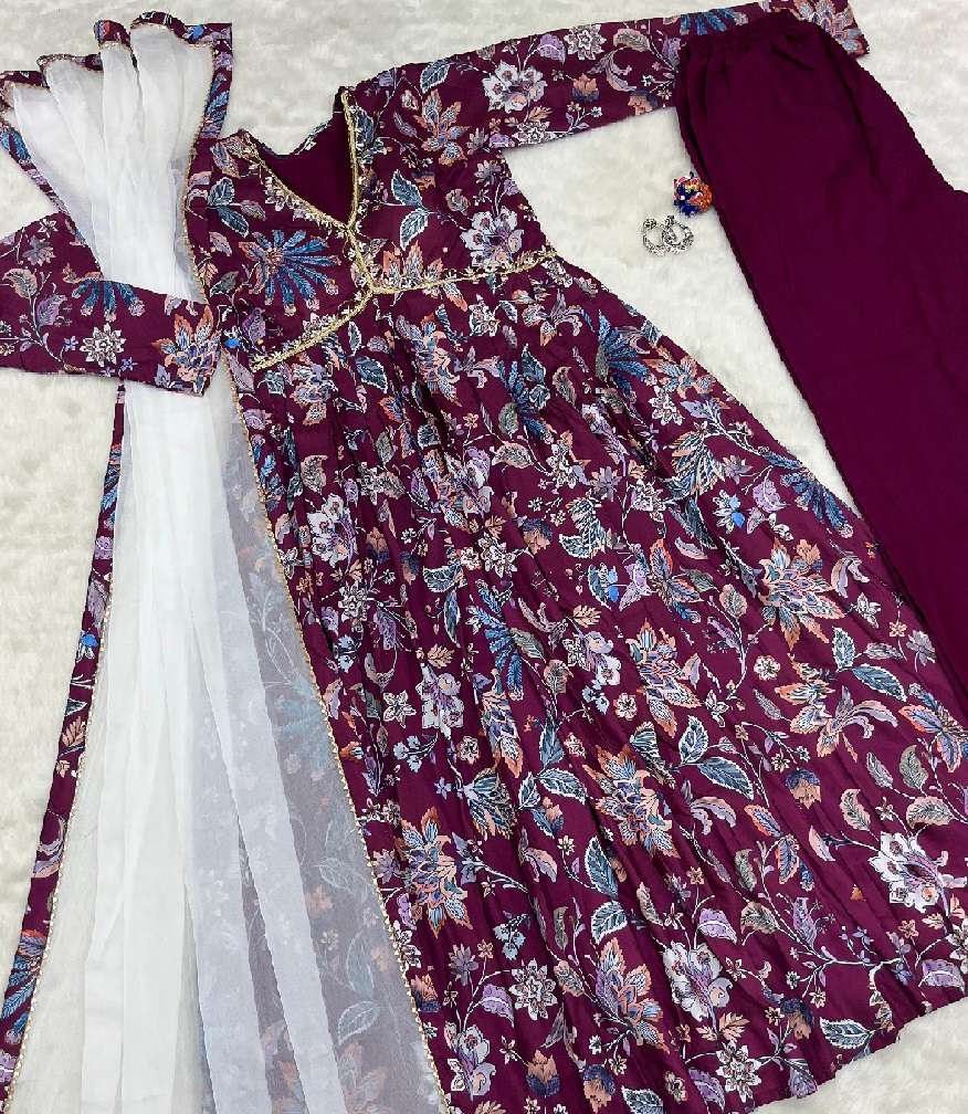 DN - 298 New Summer special party wear Aliya cut by Ready wear